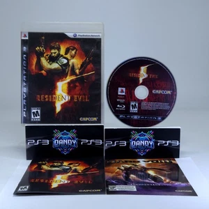 Resident Evil 5 PS3 CIB W/ Manual - PlayStation 3 - Picture 1 of 5