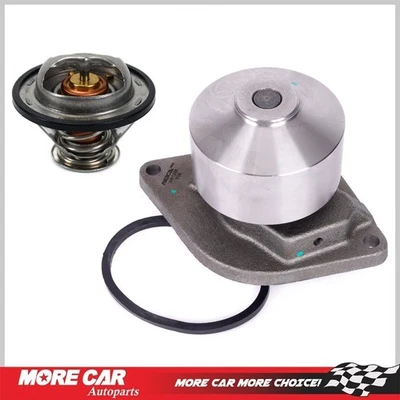 Bomba de agua con termostato para 07-12 Dodge Ram 2500 3500 4500 5500 6,7 L OHV Turbo Foto 1 de 4
