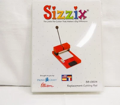 Sizzix Model 38-0604 Replacement Cutting Pad Original Red Machine New - Image 1 of 3