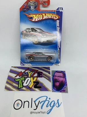 Dodge Challenger Concept 2009 más rápido que nunca plateado a rayas rojas sin usar, en caja Foto 1 de 4