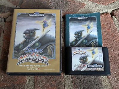 Super Hydlide Sega Genesis CIB Complete Tested & Working - Image 1 of 2
