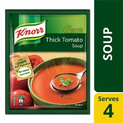 Sopa De Tomate Espesa Instantánea Knorr Sin Conservantes Añadidos - Rinde 4 - Imagen 1 de 4
