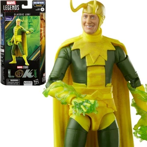 AVENGERS MARVEL LEGENDS LOKI ACTION FIGURE CLASSICA LOKI 6 POLLICI - Foto 1 di 9