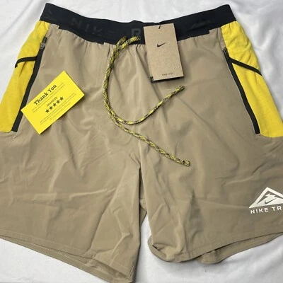 Nike Trail Athletic Shorts 7" Brief Lined Running FB4194-247 Men's Size M New - Image 1 of 4