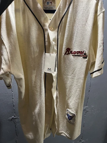 Hank Aaron Jersey 715th Home Run 25th Anniversary Cooperstown Collection Cover