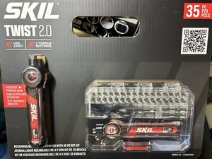 Destornillador recargable SKIL Twist 2.0 4V con kit de brocas de 35 piezas - Imagen 1 de 2