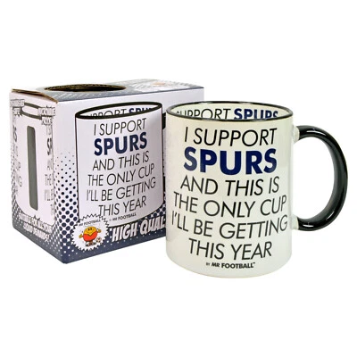 Spurs Supporter Mug Funny I SUPPORT cup Xmas Present Gift Tottenham Football - Image 1 of 4