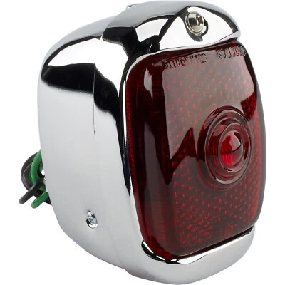 Tail Light Assembly, Right Side, Chrome, Fits 1940-53 Chevy Truck - Image 1 of 4
