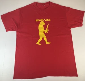 Pearl Jam Vintage T Shirt Mens Size Medium 1998 Yield Tour Cities Seattle 1990s - Picture 1 of 6