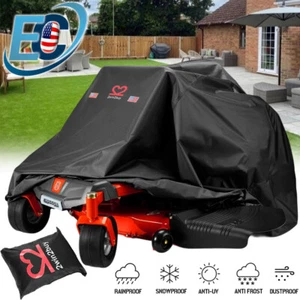60" Decks Zero-Turn Riding Lawn Mower Covers Waterproof Snow Dust UV Protection - Picture 1 of 9