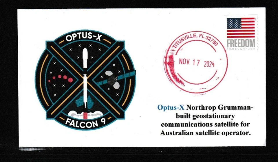 Optus-X Launch Cover - Only 5 Covers Made - Image 1 of 1