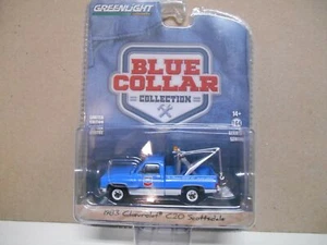 CHEVROLET C-20 1983 SCOTTDALE BLUE COLLAR 1:64 GREENLIGHT - Imagen 1 de 2