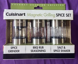 Cuisinart Magnetisches Grillgewürz Set Edelstahl �� - Bild 1 von 4