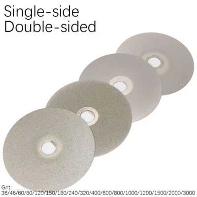 4'' 100mm Diamond Coated Cutting Wheels Saw Blades Disc 36 - 3000 Grit Grinding - Image 1 of 4