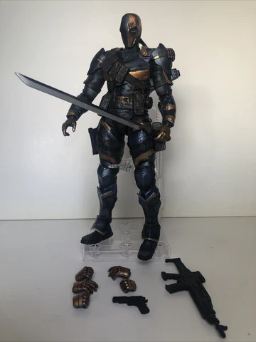 Deathstroke No. 2 Batman Arkham Origins Figure Play Arts Kai Cover