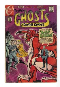 MANY GHOSTS OF DOCTOR GRAVES #30 --- DITKO! Charlton Comics! 1972! GD - Picture 1 of 4