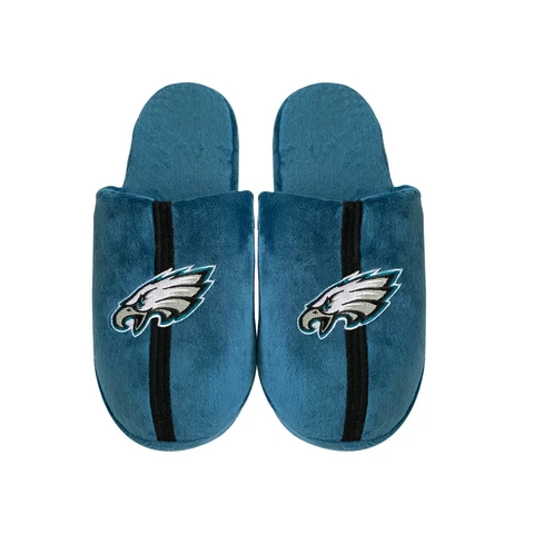 Philadelphia Eagles NFL Men's Team Stripe Slipper, 4 Sizes Available, FREE SHIP Cover