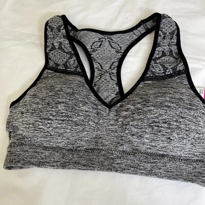 Sujetador Fruit of the Loom A Fresh Collection Junior's XS Gris/Negro Estilo FT561 Foto 1 de 4