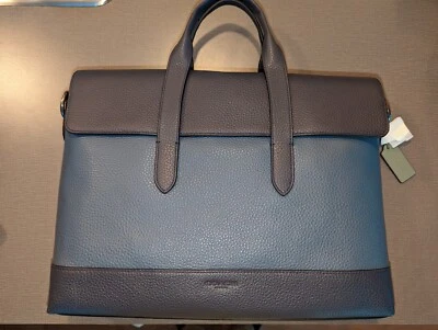 Nuevo con etiquetas Coach Hamilton Cartera de Cuero Guijarro para Laptop Calzoncillo Unisex C6875 Precio de venta sugerido por el fabricante 450 USD Foto 1 de 4