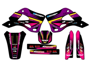 1999-2002 KX 125 SURGE Purple Senge kit de gráficos compatible con Kawasaki - Imagen 1 de 10