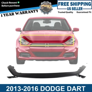 Front Upper Bumper Cover For 2013-2016 Dodge Dart Primed Plastic - Picture 1 of 11