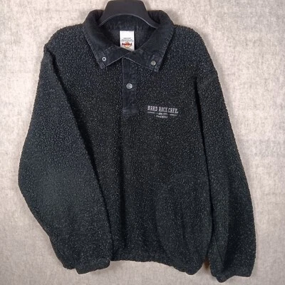 Suéter Pullover de Pana Polar Hard Rock Phoenix Para Hombres L 1/4 a Presión Foto 1 de 4