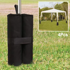 LSP 4-teiliges Outdoor Hantelsack Set für Pop-Up Baldachin Outdoor Garten Partyzelt schwarz - Bild 1 von 5