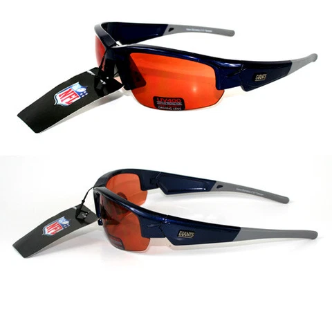 LOT OF TWO (2) NEW YORK GIANTS, MAXX DYNASTY, HIGH DENSITY, DRIVING  SUNGLASSES Cover