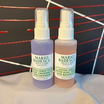 Mario Badescu Spray Facial Aloe Lavanda y Agua de Rosas 2 OZ Cada Paquete de 2 Como Imagen Foto 1 de 4