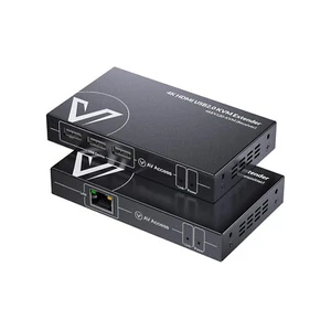 4K HDMI KVM Extender 120m/394ft Ethernet Extender Over Cat5e/6 1080P@120Hz, S202 - Picture 1 of 8