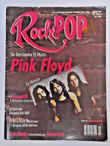 ROCK & POP #4 MARCH 1994 MEX MAGAZINE PINKFLOYD/LED ZEPPELIN/KATE BUSH + POSTER - Picture 1 of 7