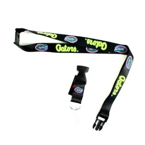 NCAA Florida Gators Black Breakaway Lanyard Keychain NWT Free Shipping - Picture 1 of 1