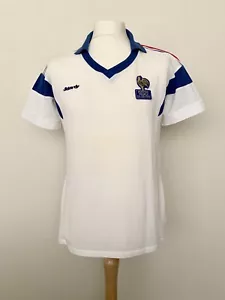 France 80s away #5 Inscriptions match Norvège France 1989 rare football shirt - Bild 1 von 6