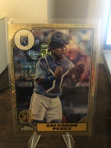 2022 Series 1 1987 Topps Chrome Silver Pack GOLD Mojo - Pick a card! - Picture 1 of 17