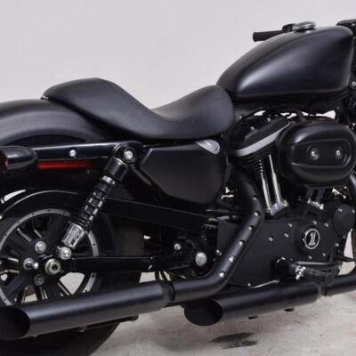 Rider Driver Rider Solo Seat For Harley Sportster Iron XL 883 XL 1200 2004-2015 - Image 1 of 4