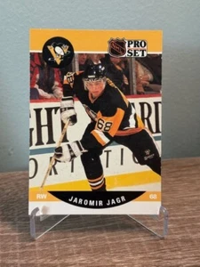 1990-91 Pro Set Jaromir Jagr Rookie Pittsburgh Penguins #632 - Picture 1 of 2