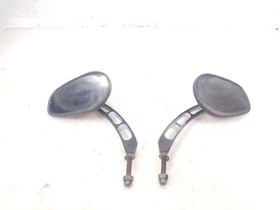 2008 Harley Sportster XL883 1200 Left & Right Mirrors Mirror Aftermarket Foto 1 de 4