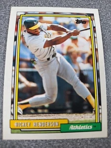 1992 Topps - Rickey Henderson #560 L210 - Picture 1 of 2