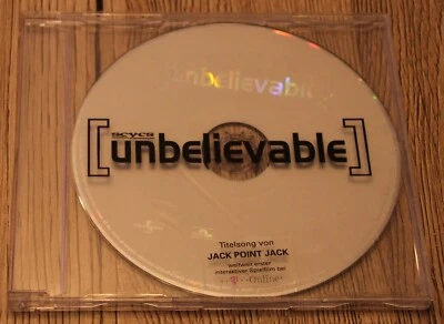 SCYCS CD Unbelievable (2002) Promo Single - Pop Rock (Titelsong Jack Point Jack) - Bild 1 von 3
