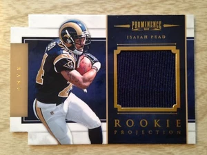 Wow 2012 Panini Prominence Isaiah Pead jersey RC Rookie Rams 283/299 Cincinnati - Picture 1 of 3