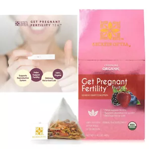 Secrets of Tea Get Pregnant Fast Fertility Geting pregnancy USDA Fruit,Peppermin - Picture 1 of 20