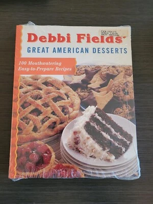 **New** Debbi Fields' Great American Desserts EASY to prepare Softcover Cookbook Foto 1 de 2