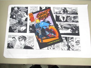 Vintage schwer zu finden Ghost Rider Comic Buch Kissenbezug Marvel 1994 Standardgröße - Bild 1 von 4