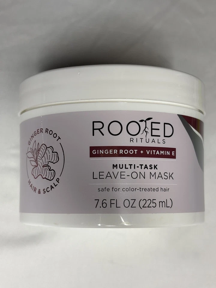 Rooted Rituals Ginger Root Hair & Scalp Mask Soft Shiny Color Treated 7.6 FL OZ - Image 1 of 1