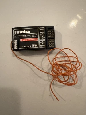 Futaba Receiver 8 channel 35mhz FM FP-R128DF glider plane tank heli RC UK  - Image 1 of 4