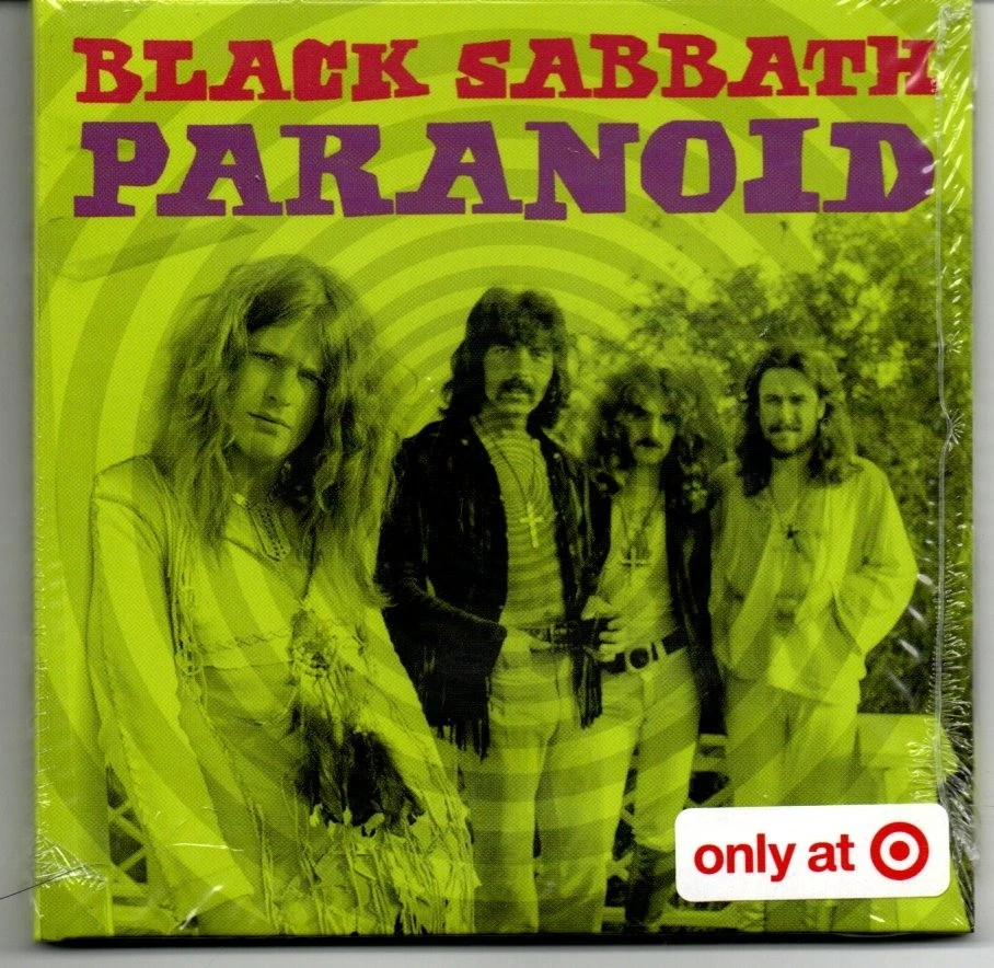 BLACK SABBATH: PARANOID / IRON MAN (EDIT) TINY VINYL TARGET EXCLUSIVE OZZY - Image 1 of 2