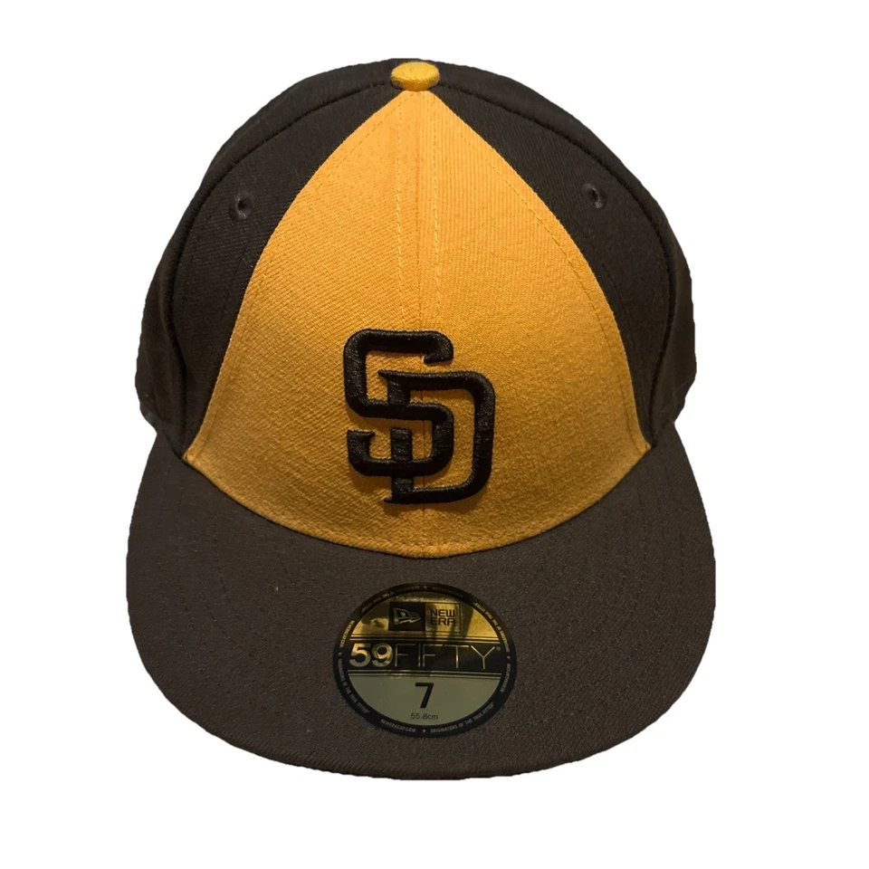 San Diego Padres New Era MLB Turn Back The Clock 59FIFTY NWT 7 - Image 1 of 4