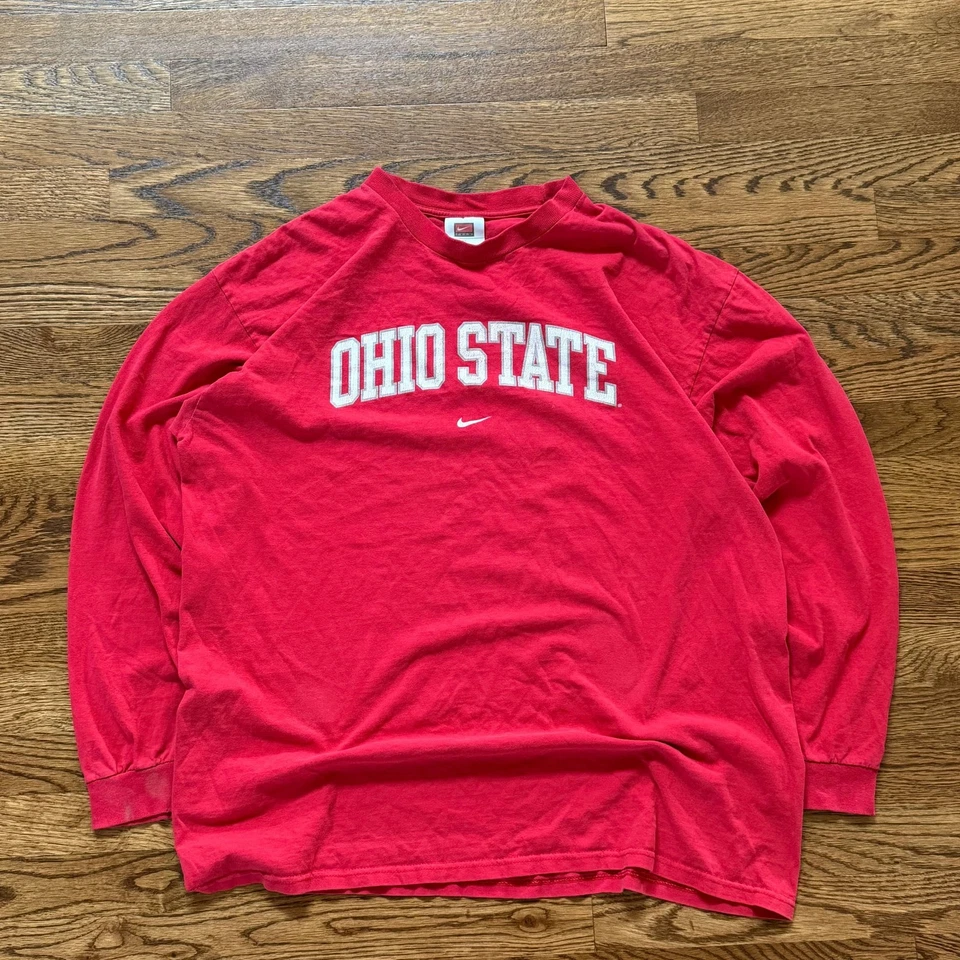 Sudadera De Colección Nike Ohio State Buckeyes Center Swoosh Cuello Redondo XL Foto 1 de 2