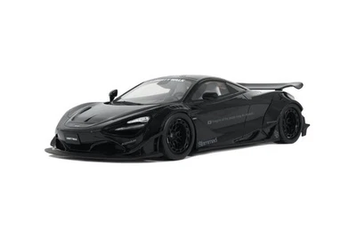 LB-Works Liberty Walk McLaren 720S 2023 schwarz Modellauto 1:18 GT Spirit - Bild 1 von 4