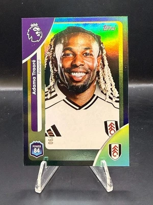 2025-26 Topps Premier League EPL - Adama Traore /10 Black Foil Fulham - Image 1 of 2